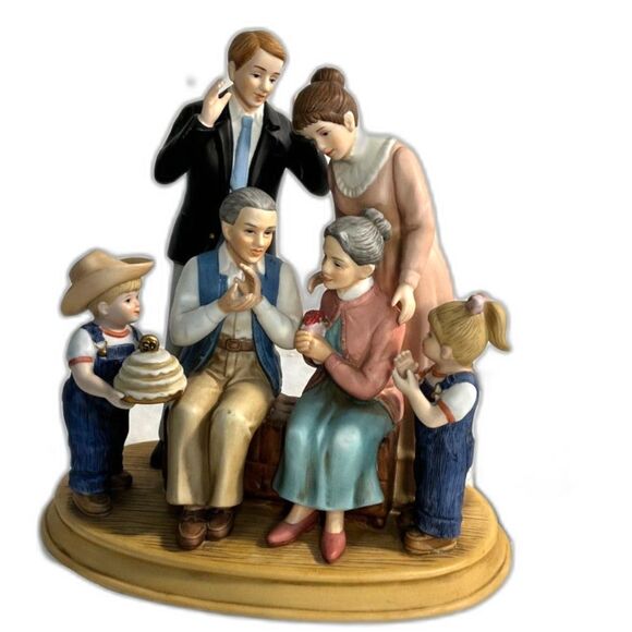 Denim Days 50th Anniversary Celebration Figurine Home Interiors 15002-07 New - Picture 1 of 5